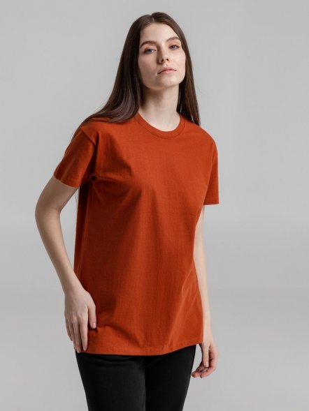 Футболка Imperial 190, коричневая (терракотовая) 