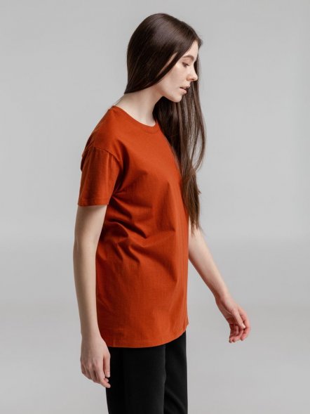 Футболка Imperial 190, коричневая (терракотовая) 