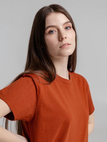 Футболка Imperial 190, коричневая (терракотовая) 