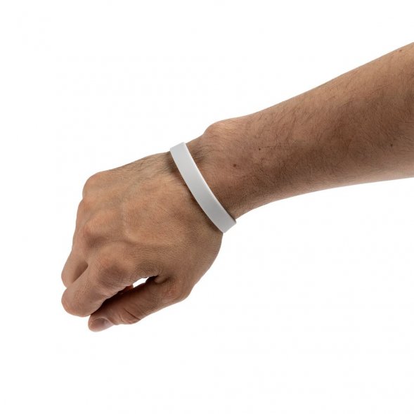 Силиконовый браслет Valley, белый 