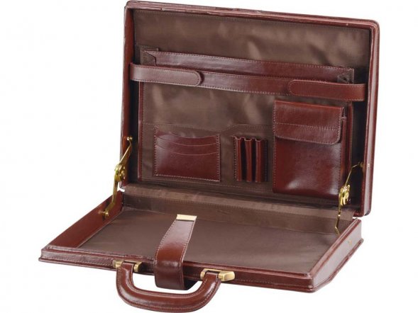 Портфель Эксперт S.Babila, коричневый 