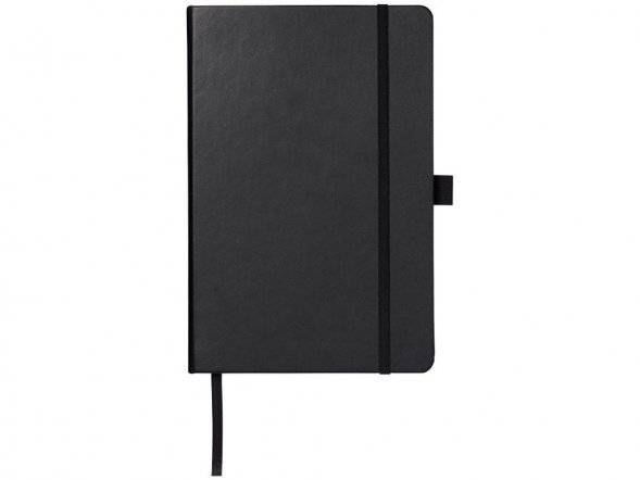 Записная книжка Nova формата A5 с переплетом, черный 