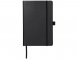 Записная книжка Nova формата A5 с переплетом, черный 