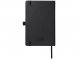 Записная книжка Nova формата A5 с переплетом, черный 