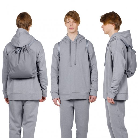 Основа для шопера-рюкзака B3, серая 