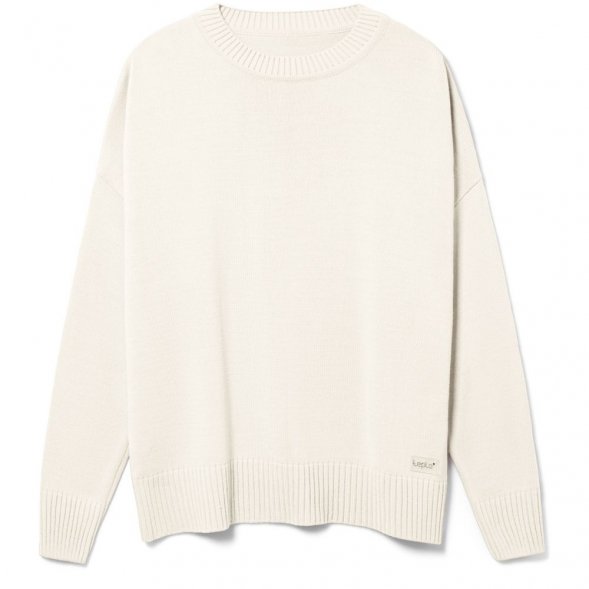 Джемпер оверсайз унисекс Stated в сумке, белый (молочный) 