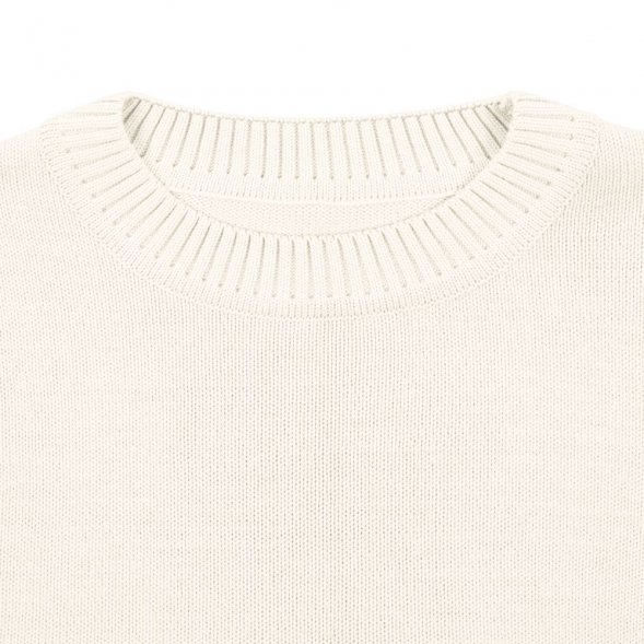 Джемпер оверсайз унисекс Stated в сумке, белый (молочный) 