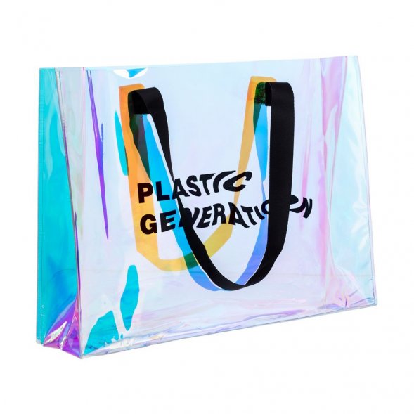Сумка для покупок Plastic Generation, полупрозрачная 