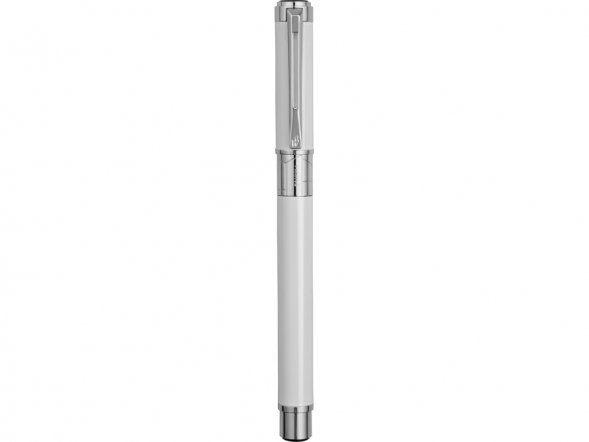 Ручка роллер Waterman Perspective Pure White CT F, белый/серебристый 