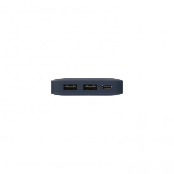 Внешний аккумулятор с подсветкой Ancor Plus 10000 mAh, синий 