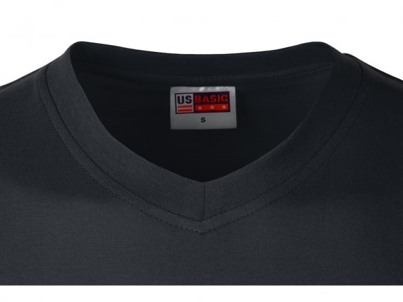 Футболка Heavy Super Club мужская с V-образным вырезом, темно-синий 