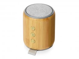 Портативная колонка из бамбука Bongo, натуральный