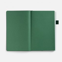 Ежедневник White Shall, недатированный, бело-зеленый