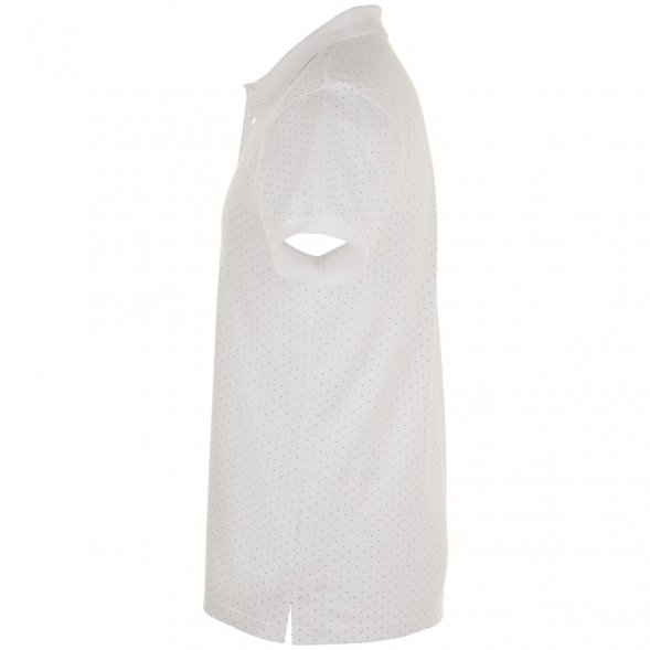 Рубашка поло мужская Brandy Men, белая с темно-синим 