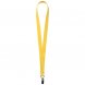 Лента для бейджа Neckband, желтая 