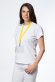 Лента для бейджа Neckband, желтая 