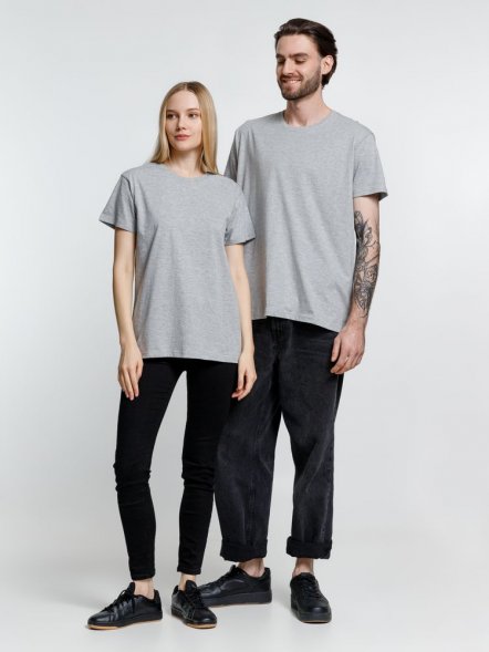 Футболка унисекс Ankara, серый меланж 