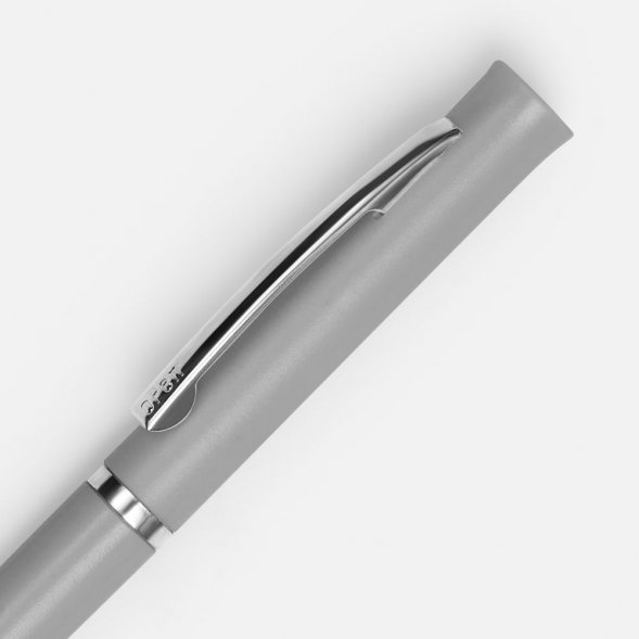 Ручка шариковая Euro Chrome, темно-серая 