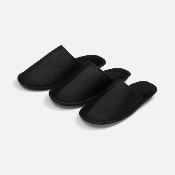 Тапочки домашние Norridge, черные 