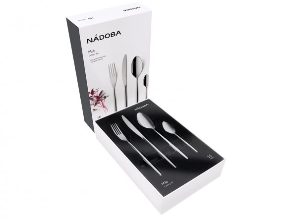 Набор столовых приборов, 16 пр., NADOBA, серия MIA 