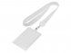 Ланьярд с ретрактором, белый 