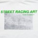 Футболка Street Racing Art, белая 