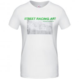 Футболка Street Racing Art, белая