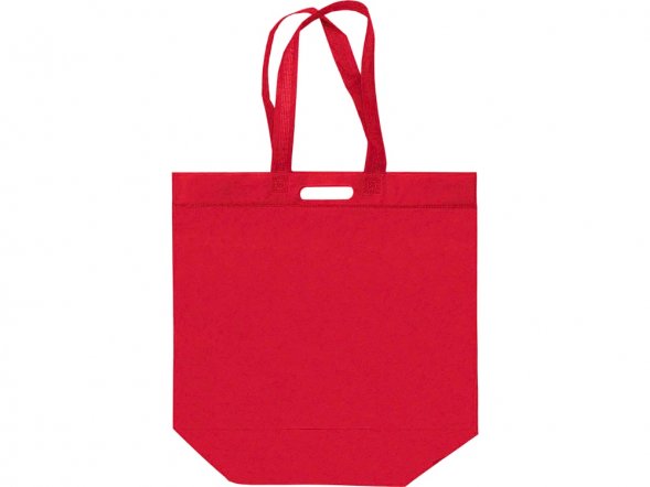 Сумка для покупок из спанбонда Scope, 455*160*380 с ручкой 550/30 мм, красный 