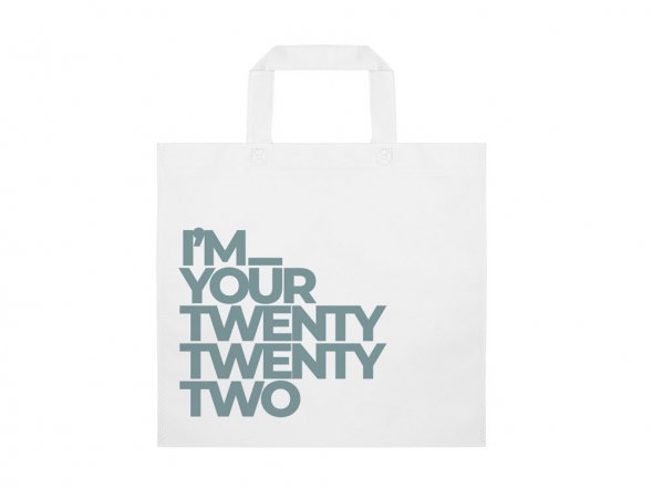 Сумка BODEN из нетканого материала, белый 