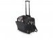 Чемодан на колесиках Proton, удобная для прохождения досмотра, черный 