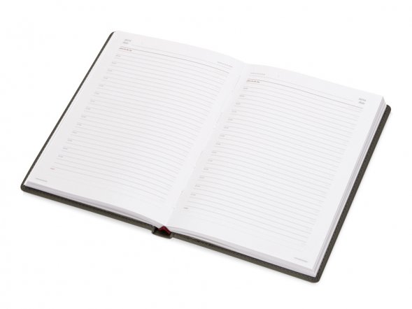 Ежедневник недатированный А5 Velvet, серый 