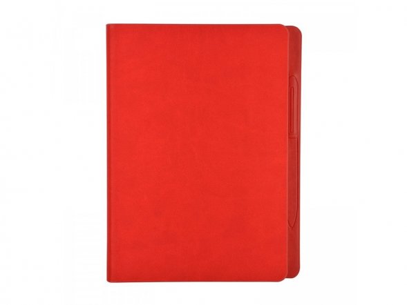 Ежедневник недатированный А5 Megapolis Magnet, красный 