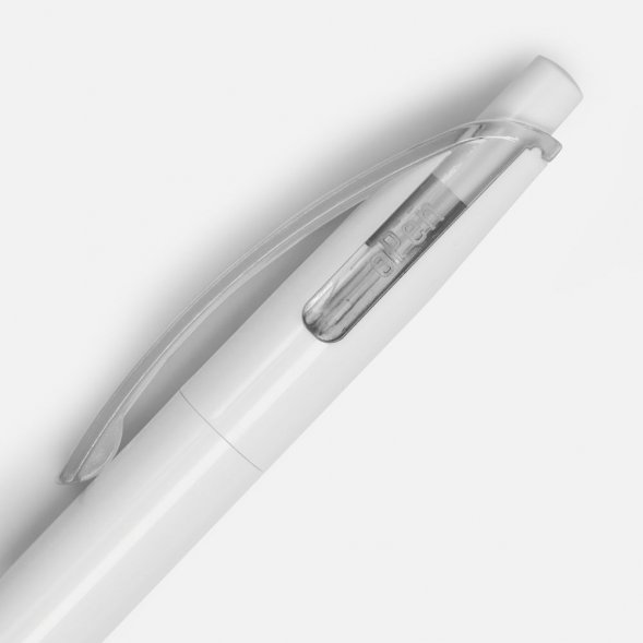 Ручка шариковая Bento, белая 