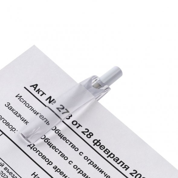 Ручка шариковая Bento, белая 