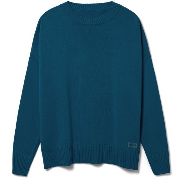 Джемпер оверсайз унисекс Stated в сумке, синий (морская волна) 