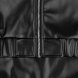 Бомбер из искусственной кожи Univer, черный 
