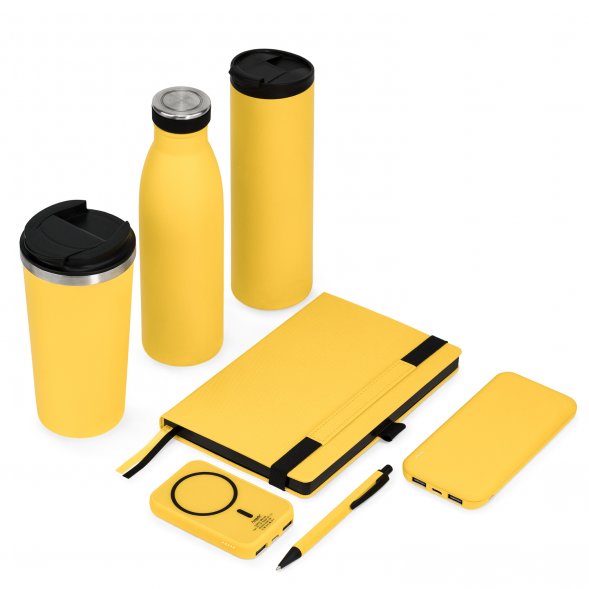 Внешний аккумулятор с подсветкой Luce Lemoni 10000 mAh, желтый 