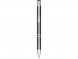 Кнопочная шариковая ручка Moneta из анодированного алюминия, черные чернила, серый 