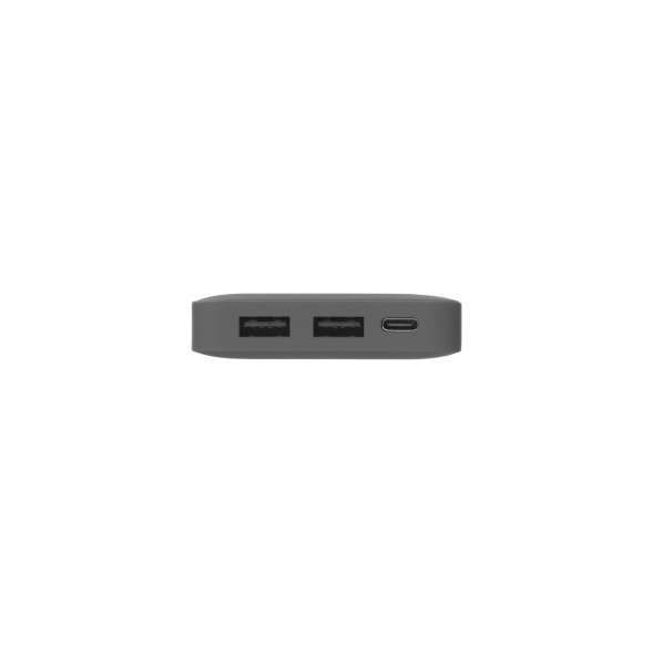 Внешний аккумулятор с подсветкой Ancor Plus 10000 mAh, серый 