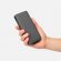 Внешний аккумулятор с подсветкой Ancor Plus 10000 mAh, серый 