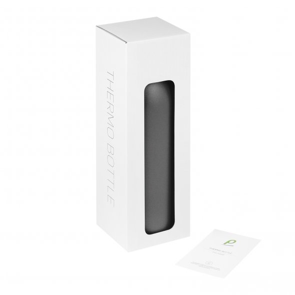 Термобутылка вакуумная герметичная Sorento, серая 