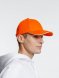 Бейсболка Spiker, оранжевая с белым 