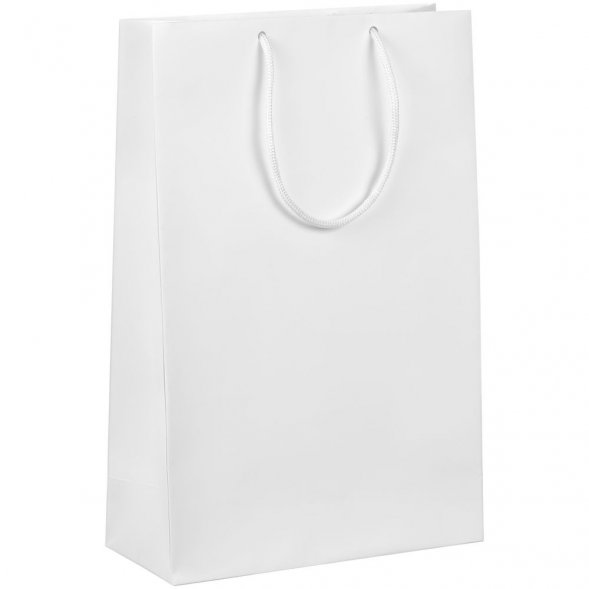Пакет бумажный Lami L, белый 