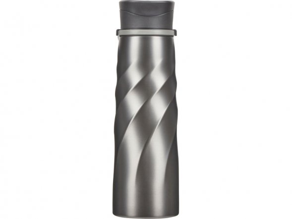 Бутылка для воды Athletica, 1000 мл, нержавеющая сталь, серый 