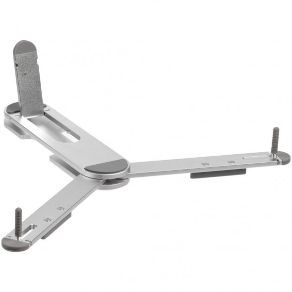 Подставка для ноутбука и планшета Triplex, серебристая 