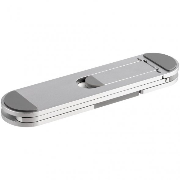 Подставка для ноутбука и планшета Triplex, серебристая 