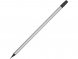Карандаш чернографитовый трехгранный Blackie 3D, серебристый 