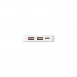 Внешний аккумулятор с подсветкой Ancor PD Plus 10000 mAh, белый