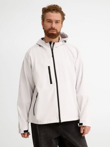 Куртка мужская с капюшоном Replay Men 340, белая 