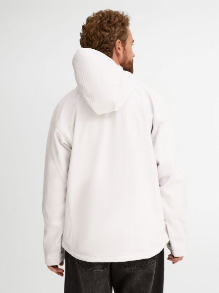 Куртка мужская с капюшоном Replay Men 340, белая 